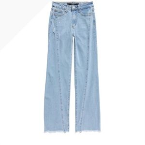 Joe's Kids' The Harper Wide Leg Jeans in Pearl Blue (Size 8*)
